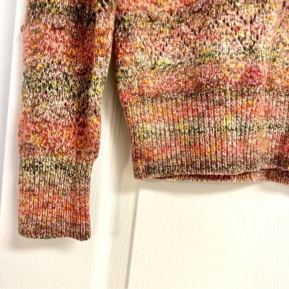 Vanessa Bruno Sissi Popcorn Wool Crew Neck Sweater luxury boho womens Size L - Picture 6 of 11